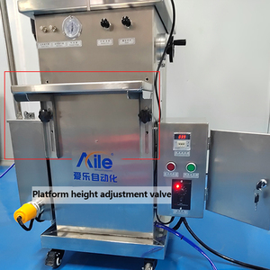Machine de remplissage pneumatique semi-automatique à température constante <span class=keywords><strong>pour</strong></span> cire capillaire et <span class=keywords><strong>vaseline</strong></span>, haute précision et emballage plastique - Product Image 4