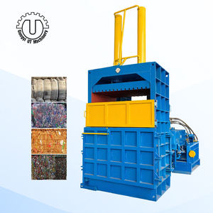 Presse à balles verticale hydraulique automatique de 300 tonnes avec roulement pour matériaux de déchets mixtes, papier, carton, film plastique, métal - Product Image 1