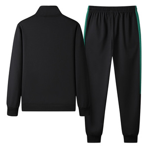 Completo Sportivo da <span class=keywords><strong>Uomo</strong></span> 2 Pezzi con Giacca e Pantaloni Casual, Logo Personalizzato Stampato, Vendita all'Ingrosso - Product Image 4