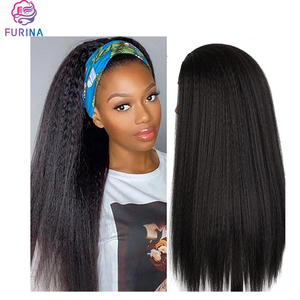 Furina Venta caliente estilo sintético u-parte peluca larga yaki pelo trenzado recto <span class=keywords><strong>para</strong></span> pelucas negras - Product Image 5