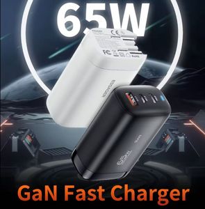 65W GaN Charger <b>USB</b> Type <b>C</b> Fast Charging Power <b>Adapter</b> QC3.0 PD Phone Charger Block - Product Image 3