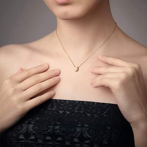 Minimalist Jewelry Adjustable Layering Engraved Letter Name <strong>Necklace</strong> Rose Gold Disc Initial <strong>Opal</strong> <strong>Necklace</strong> - Product Image 5
