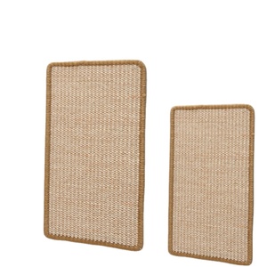 Sofá de madera para gatos, alfombrilla rascadora de cáñamo de Sisal Natural multifunción, almohadillas para tablero de cama de salón con alfombrilla de protección - Product Image 1