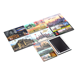 Aimants en étain pour réfrigérateur Aimant souvenir personnalisé Crète Grèce Suisse pour décor de réfrigérateur - Product Image 6