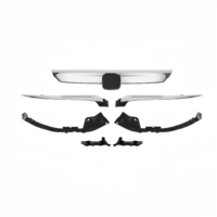 Kit kisi kisi Bumper depan, Trim depan, braket lampu depan, untuk Honda Accord 2018 2019 2020