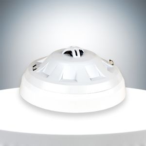 Détecteur de chaleur adressable en intérieur Alfamax I-1003-IZ avec isolateur intégré, capteur thermique ABS intelligent, détection de surtension, certifié EN54-5 - Product Image 3