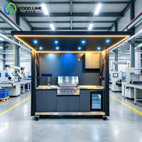Cuisine extérieure modulaire professionnelle pour barbecue et équipement de cuisine d'extérieur