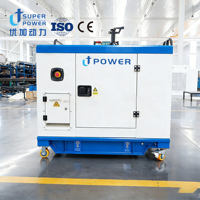 Groupe électrogène diesel silencieux triphasé sur remorque/conteneur avec ATS, services ODM/OEM, 5kva 8kva 10kva 220V/380V 50/60Hz ISO CE
