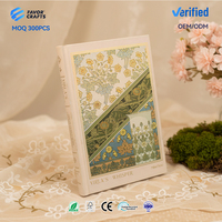 Agenda A5 Rétro Floral à Couverture Rigide, Impression Dorée de Luxe, Emballage Personnalisé avec Logo pour Mariage, Boutique, Papeterie en Gros