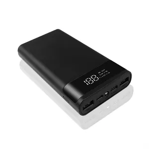 Корпус Power Bank (без аккумулятора) 18650 Diy Charge Power Bank коробка для хранения 20000 мАч Dual USB Type C