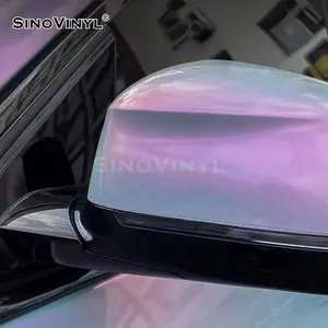 SINOVINYL供应商自修TPU液态金属银汽车包装乙烯基汽车包装颜色