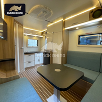 Nouvelle Arrivée : Caravane de Camping Économique pour l'Exportation avec Salle de Bain, Autonome pour le Voyage, Idéale pour le Marché Mondial du Camping en Plein Air