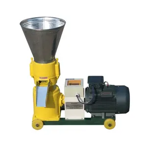 2024 Wood Pellet Mill-Hot Selling 220V for Livestock Fish Feed Plant Wood Pellet Machine with Core Components Engine Gear