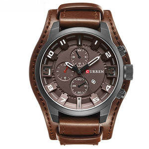 Montres à quartz de haute qualité Curren 8225, montres analogiques en alliage imperméables à la mode, montres originales pour hommes, montres-bracelets pour hommes, Reloj - Product Image 2