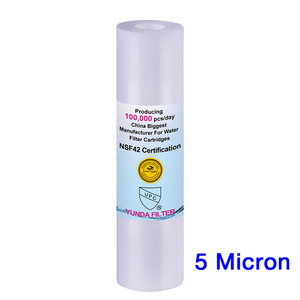 5 Mikron pp Sediment filter Schmelz geblasene Filter patrone gesponnener Wasserfilter PP - Product Image 2