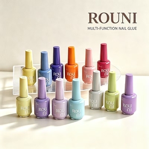 ROUNI ยูวี เจล กลอสซี่ ท็อปโค้ท 15 มล. เป็นมิตรกับสิ่งแวดล้อม แห้งเร็ว สำหรับร้านเสริมสวย ขายส่งจำนวนมาก - Product Image 1