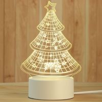 Bts 3d Illusion Led Dimmable Touch Sensor Induction Night Light Bts Lampe de table Acrylique 3d Led Night Light