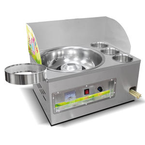 Machine à barbe à papa portable, avec roues et tiroirs, facile à déplacer et à ranger, idéale pour les services de traiteur. - Product Image 2