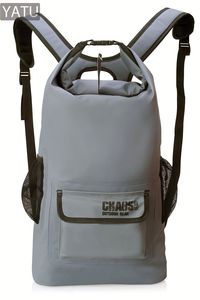 Ransel TPU Tahan Air Multifungsi untuk Memancing dan Berkemah, Tas Kering Tiga Lapis, Ringan dan Portabel, Kapasitas 40L, Tali Pengikat yang Dapat Disesuaikan - Product Image 5