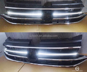 Grille de voiture à LED pour 2022 + Volkswagen Tiguan L Luminous Mid-Grid LED Lights <span class=keywords><strong>Car</strong></span> Grill for VW Tiguan 2024 Front Led Grille <span class=keywords><strong>Car</strong></span> <span class=keywords><strong>Parts</strong></span> - Product Image 2