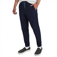 Pantalon tissé à cordon de serrage pour homme, décontracté, pour tous les jours, doux, respirant, léger, taille élastique, pantalon sur mesure pour homme