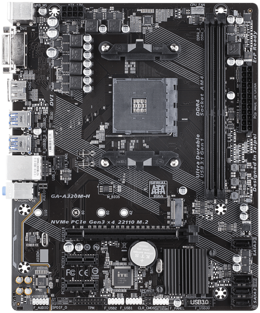 Ga AM4 Motherboard GA GA-A320M-S2H GA-A320M-D2P GA-A320M-DS2 GA-A320M-HD2 GA-A320M-H R3 3200G 2200G 3000G PC Motherboard