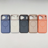 Coque de téléphone portable magnétique givrée style INS avec chargement sans fil pour iPhone 18 Pro Max 17 16 15 14 13, antichoc, finition mate