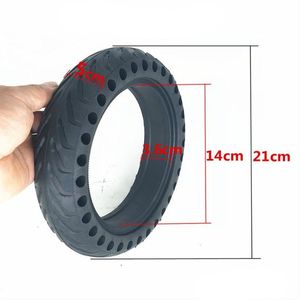 Nouveau pneu solide en nid d'abeille pour <span class=keywords><strong>scooter</strong></span> électrique de 8.5 pouces, amortisseur en nid d'abeille, pièces de pneus pour Xiaomi M365, entrepôt européen - Product Image 3