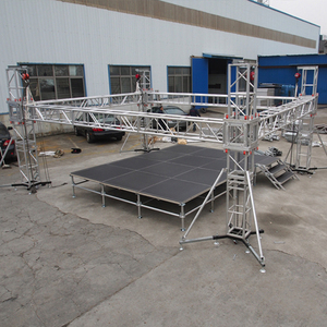 Sahne performansı için sahne fabrika fiyatları olay sahne platformu ses sistemi 1.22*1.22 - Product Image 3