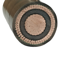 Cable de Cobre de Núcleo Único de 15 kV con Conexión Concéntrica WTC, Blindado, de 150 mm², 185 mm², 400 mm, 630 mm