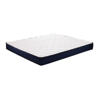 Matelas de luxe pour hôtel, résistant à l'humidité, haute densité, en boîte, tailles Twin, Simple, Queen, avec ressorts ensachés et mousse à mémoire de forme