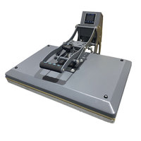 Presse à chaud électrique semi-automatique multifonctionnelle à plateau plat, nouvelle machine 38x38cm pour impression et transfert sur vêtements et t-shirts, 220V/380V Hcm