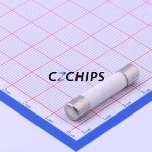 6FF-050H2 One-Time Fuse D6.4xL31.8mm Fuse ( Type: Ceramic Tube Fuse )( Rated Current: 5A ) - Product Image 2