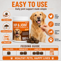 Waylemo – Friandises à mâcher souples pour chiens et chats, soutien articulaire (glucosamine, chondroïtine, MSM), santé du cartilage, vente en gros, OEM, ODM