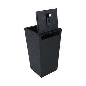 Tuojue Heavy-Duty Metal Security Lock Box Kit de accesorios interiores para <span class=keywords><strong>Land</strong></span> <span class=keywords><strong>Rover</strong></span> y camiones Truck Safe - Product Image 2