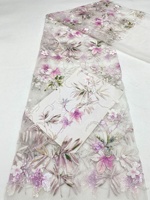 Robe de scène pour femmes, jupe à imprimé laser, perles, broderie, tissu en tissu éponge tissé, nouveau tissu d'ameublement transfrontalier