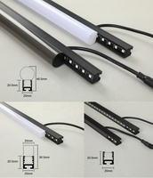 Barres LED Pixel ODM DMX512 programmables, tubes pixel SPI Artnet 12/24/36V RGB RGBW pour éclairages de scène