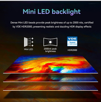 OEM 27-Zoll Mini-LED 16:9 IPS-Panel 2K/5K QHD UHD HDR DP 165/180/240HZ Gaming-Monitor für PC-Desktop