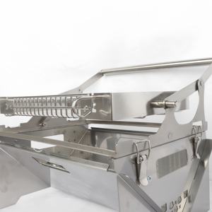 TOSHINE Nuovo Griglia Pieghevole Personalizzata Moderna in Acciaio Inox, BBQ Portatile <span class=keywords><strong>per</strong></span> Casa, Campeggio, Feste, Picnic, Arrosto di Pollo e Bistecche - Product Image 3