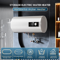 Chauffe-eau électrique mural de 30 L avec coque en plastique pour salle de bain