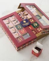 Boîte de calendrier de l'avent de Noël personnalisée avec fenêtre transparente en PET, emballage en papier de qualité alimentaire écologique pour chocolat, bonbons, café