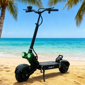 2026 Urban Commuting Foldable 60V 6000W Dual Motor 30ah 40ah 60-120KM Long Range 11inch Electric Scooter with Seat - Product Image 1