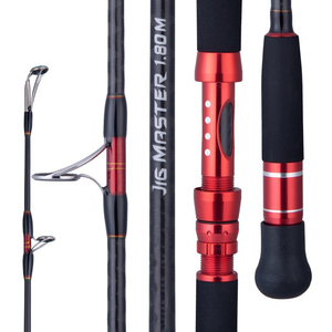 คันเบ็ดตกปลา FJORD OEM FUJI Guides JIG <span class=keywords><strong>MASTER</strong></span> ขนาด 1.68ม. 1.8ม. 2ม. วัสดุคาร์บอน สำหรับตกปลาทะเลแบบจิ๊กกิ้ง - Product Image 2