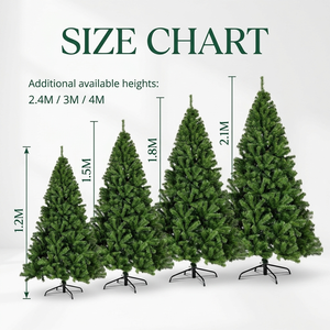 Full Size PVC Christmas <b>Tree</b> Classic Pointed Top Design Large Floor <b>Standing</b> Xmas <b>Tree</b> For Hotel And Mall Decor - Product Image 5