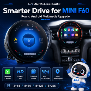 Radio para Auto Android 15 de 11.8 Pulgadas con CarPlay Inalámbrico y GPS para MINI Cooper F60 2017-2023, Sistema de Navegación Multimedia - Product Image 2