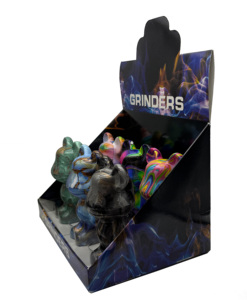 Máy xay thảo mộc bằng kim loại, thiết kế hoạt hình gấu mới - Product Image 6