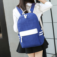 Sac à dos scolaire unisexe en toile personnalisé, très tendance, avec compartiment pour ordinateur, capacité 20-35L, pour jeunes filles et femmes, style mode
