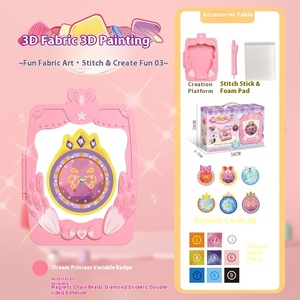 Vestito da principessa 3D fai da te giocattolo di plastica fatto a mano per i 14 anni + con un libro illustrato da sogno vari Pokes per ragazze <span class=keywords><strong>e</strong></span> pigiatura di fiori - Product Image 6