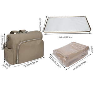 Popolare Set multifunzione per neonati con stampa personalizzata portatile borsa per pannolini con alcuni fornitori - Product Image 2