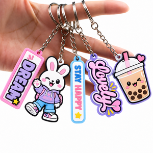 Llaveros promocionales 3D impermeables de diseño personalizado, llaveros de PVC suave con su propio logotipo para regalo - Product Image 3